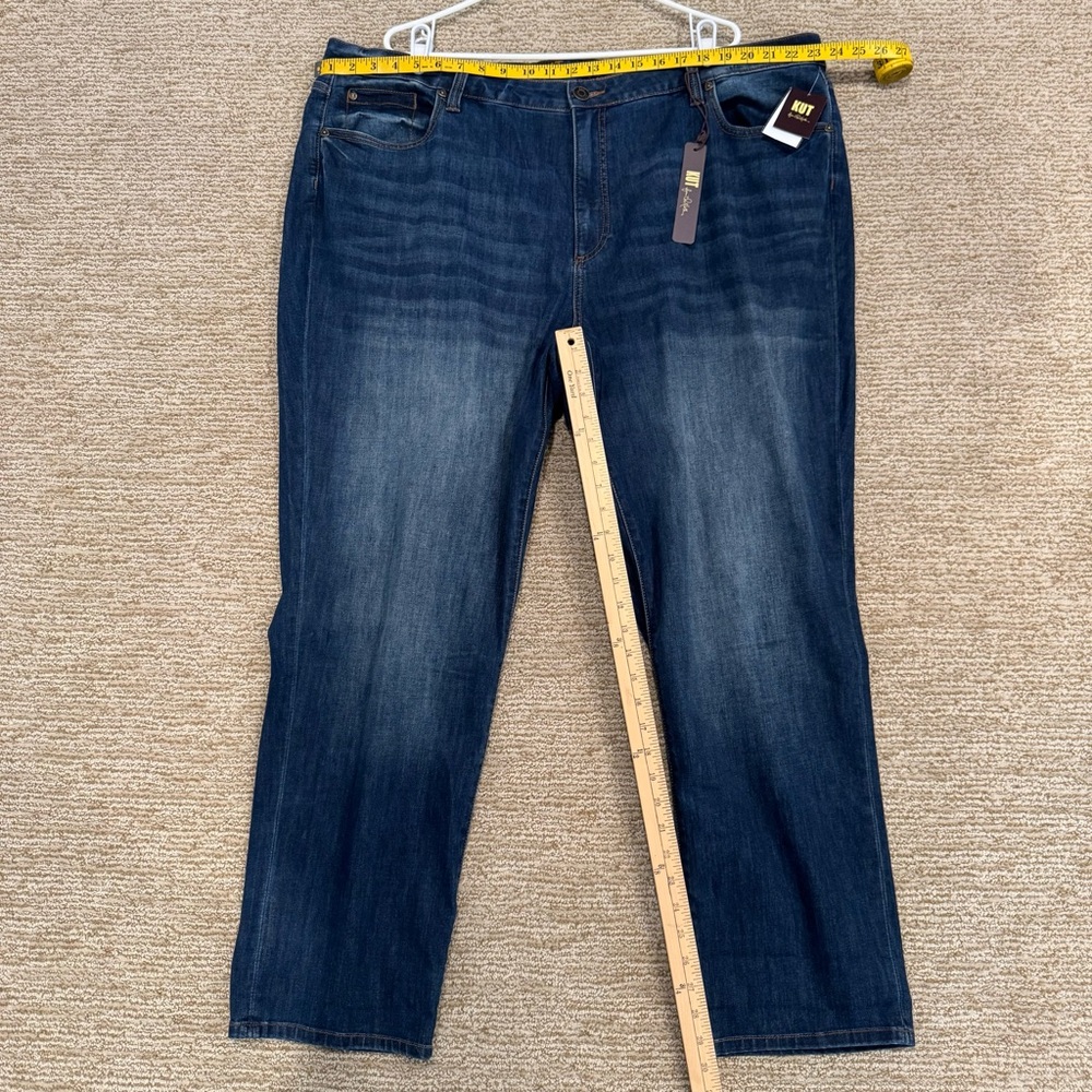 Kut From The Kloth Jeans Katy Boyfriend Denim Plus Size 24 W - Picture 5 of 7